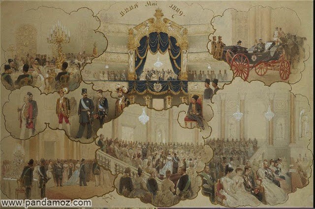 ناصرالدین شاه در سفر فرنگ و قضای حاجت (طنز)